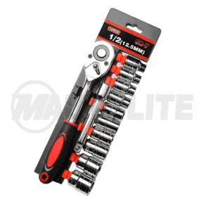 Juego de Copas con ratchet 1/2”