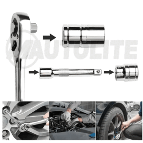 Juego de Copas con ratchet 1/2”