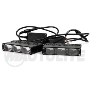 Exploradoras rectangulares de 3 lupas