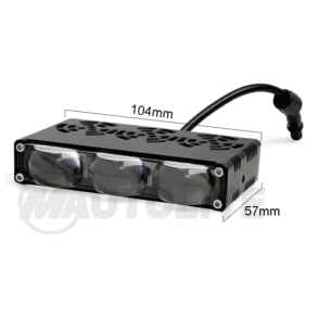 Exploradoras rectangulares de 3 lupas