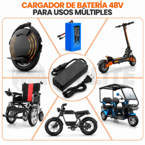 Cargador de Bateria de Litio 48V