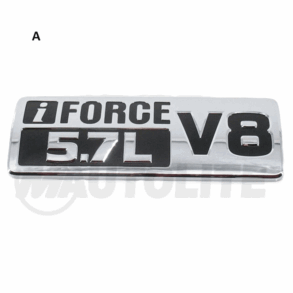 Emblema insignia Iforce V8