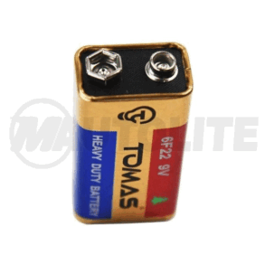 Batería rectangular de 9V