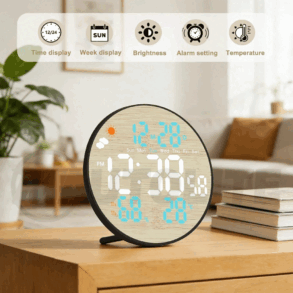 Reloj Digital Redondo