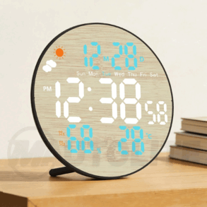 Reloj Digital Redondo