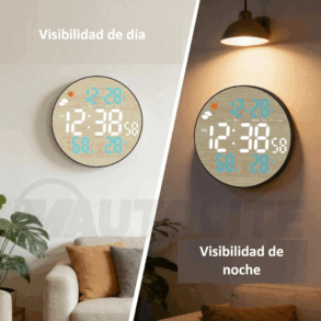 Reloj Digital Redondo