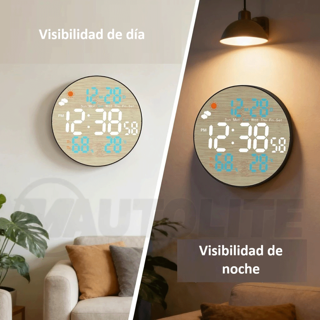 Reloj-Digital-RedondoDS-5853L-(5.1) Reloj Digital Redondo