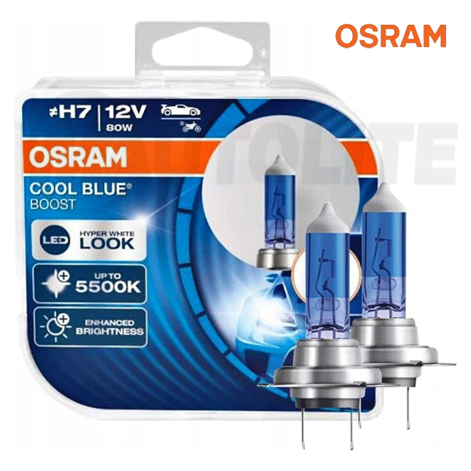 62210CBB2(2.1) OSRAM Cool Blue Boost/62210CBB/H7