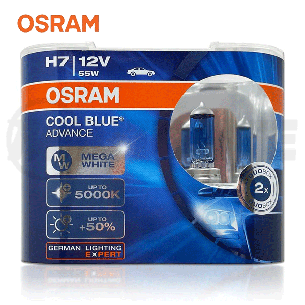 62210CBB3(3.1) OSRAM Cool Blue Boost/62210CBB/H7
