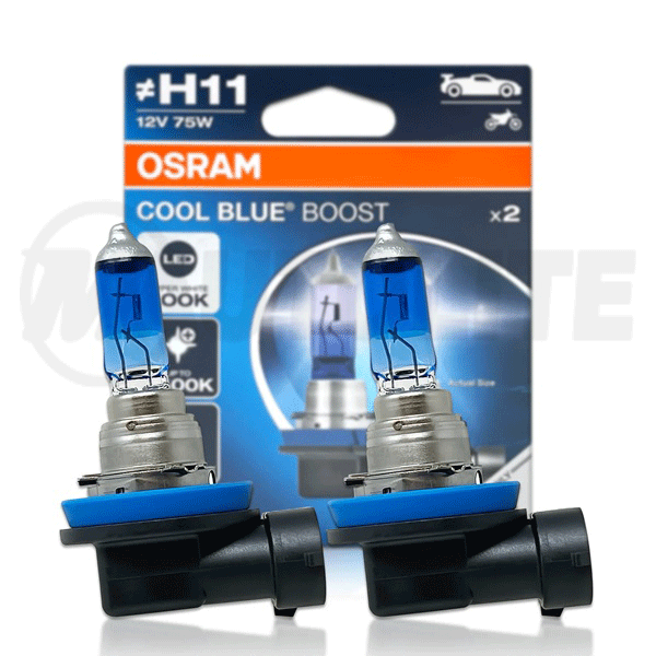 62211CBB2(2.1) OSRAM Cool Blue Boost/62211CBB/H11